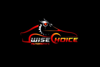 make minimalist great auto repair logo game