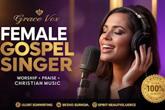 record professional female gospel and worship vocals