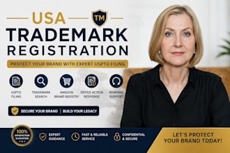 file USA trademark registration and uspto brand search