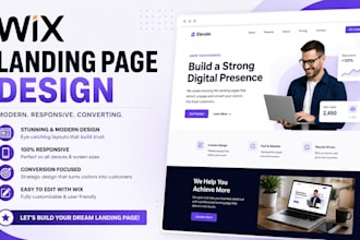 do wix website, wix landing, elementor landing page
