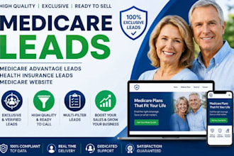 medicare leads medicare advantage leads health insurance leads medicare website