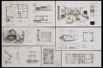 create professional 2d sketches and graphic designs