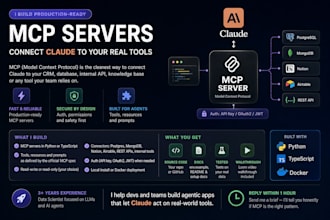 build a custom mcp server to connect claude to your API