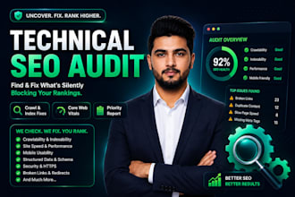 do a technical SEO audit with fix recommendations