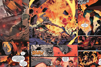 graphic novel comic book illustration nsfw comic page webcomic as comic artist