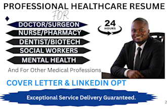 do social work, healthcare, nursing, medical tech clinical pharma resume