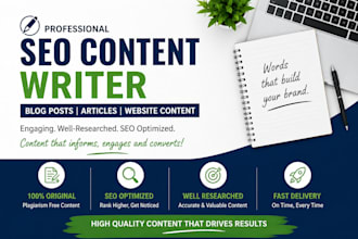 write engaging blog post for your website
