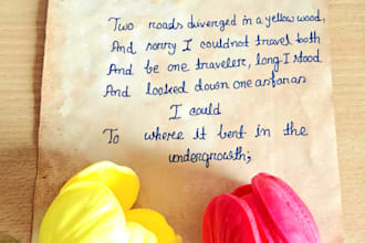 write beautiful handwritten and vintage letters