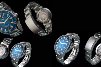 create custom 3d watch designs and realistic renders