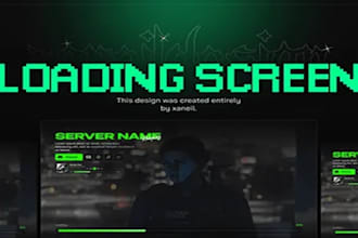 make fivem logo banner and loading screen for premium servers