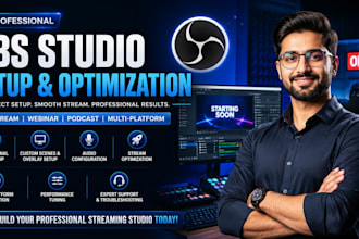 setup professional obs studio for livestream and business streaming
