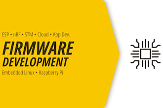 develop embedded iot firmware stm32 esp32 nrf52 raspberry pi lora ble rtos mqtt