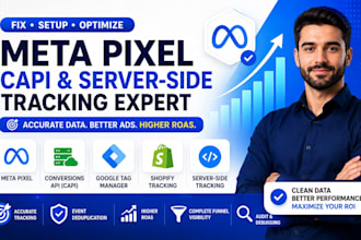 fix meta pixel, capi server side tracking for shopify and meta facebook ads