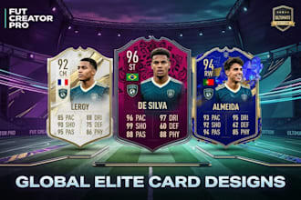 create any custom FIFA card from any year, event or player jersey wear techpack