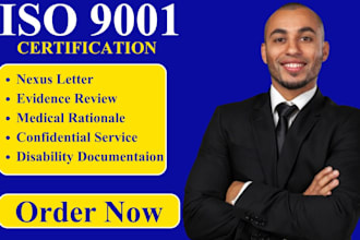 give iso 9001, 13485 22716 gmp 41001 27701 certification documentation
