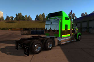 make custom trucks, trailer, map, skin sound for ets 2 and ats 2