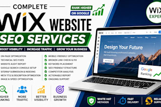 do complete wix website SEO services for google ranking