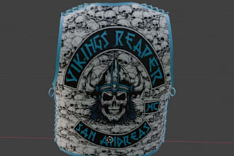 create mc kuttes, kuttes, fivem vest, flag, mc bike, patch kuttes mask 3d helmet