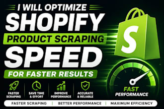 shopify tech optimize shopify product scraping speed