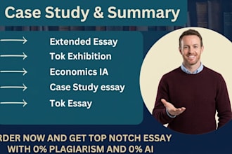 write and edit sl hl ia, toks, ib extended essays, rp