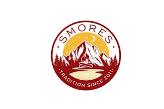 design restaurant outdoor adventure brand logo