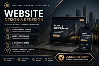 build or redesign wix website