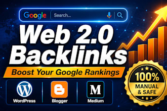 create high quality web 2 0 backlinks
