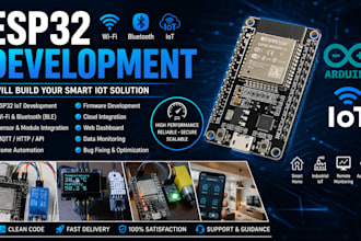 do esp32 arduino iot stm32 electronic pcb design circuit design, nrf52 raspberry