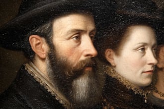 do renaissance art oil painting portrait
