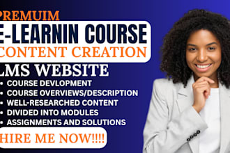 create high converting online courses slides workbooks and elearning lms content
