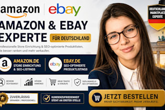 setup germany amazon store amazon product seo listings german ebay listing