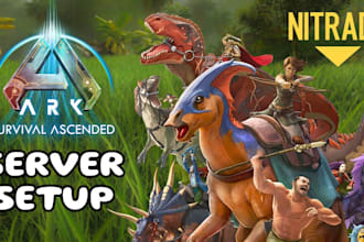 setup and install an ark survival evolved game server