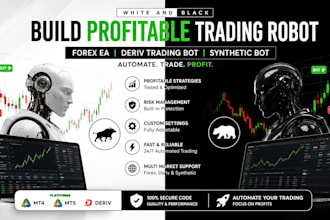 build profitable trading robot, forex ea, deriv trading bot, synthetic bot