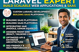 develop a scalable laravel web application
