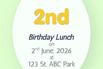 design canva invitations for weddings, birthdays, and events