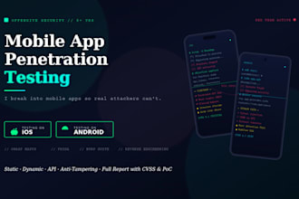 pentest and secure your mobile application