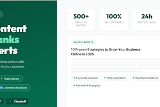 write SEO content using chatgpt and claude ai