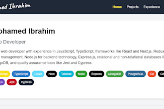 develop fullstack websites end to end