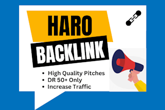 create haro dofollow backlink white hat off page SEO boost