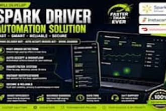 setup spark driver bot, spark delivery bot auto accept orders bot, spark