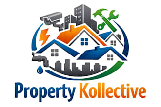 create a awesome plumbing and home service logo