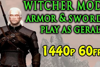 do weapon or armor game asset for ffxiv mod skyrim, fallout4 mod, bg3, witcher 3