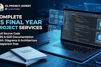 create srs sdd report and source code of fyp projects for cs students