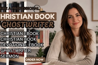 ghostwrite christian ebook, devotional and sermon, religious book