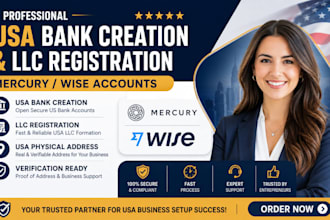 do usa bank creation setup wise mercury usa bank usa llc proof of address