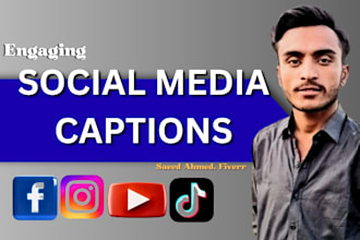 write social media captions and posts for facebook and instagram