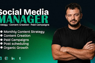 be your social media strategist and content creator