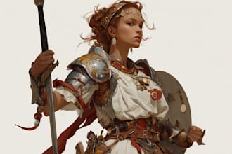design a concept art character or object