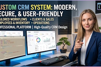 build a custom CRM system for your business