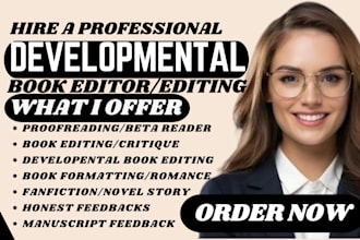 do middle grade manuscript with developmental editing and clarity improvement